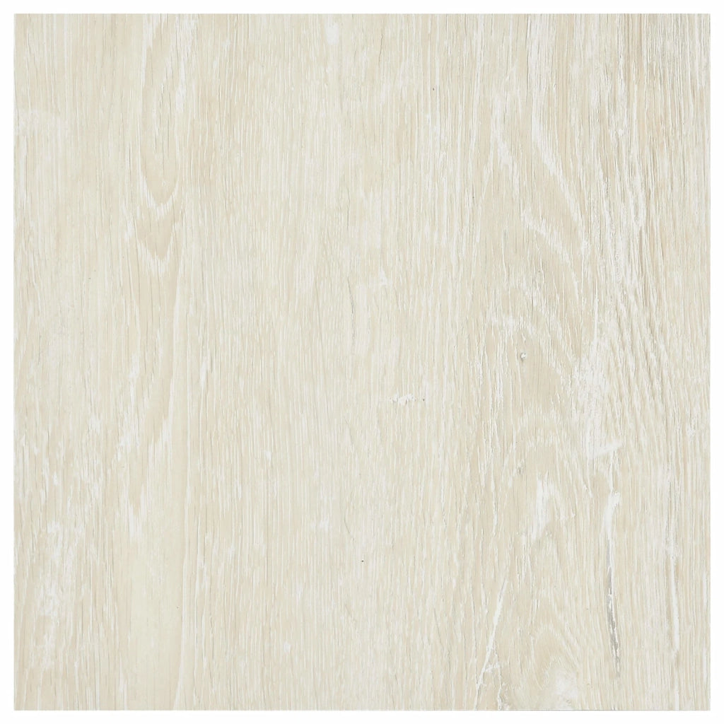 Tavole per Pavimenti 5,11 m² 55 pcs PVC Bianco Crema