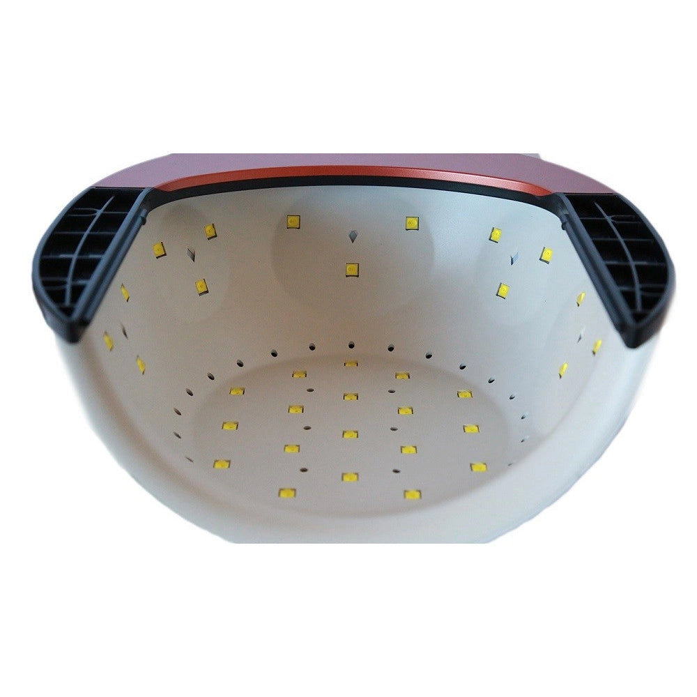 Trade Shop - Fornetto Led Uv 48w 33 Led Per Ricostruzione Colata Gel Unghie 120sec. Nail Dx8 -