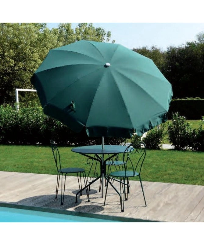 Ombrellone palo centrale Inox Made in Italy - diametro 200 cm - Talpa