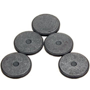Trade Shop - Set 60 Calamite Tonde 1.9 Cm Magneti Neri Dischetti Decorazioni Foto Fai Da Te -
