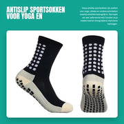 Yogasokken Antiscivolo - 2 Paia - Maggiore Stabilità - Respirante - Tessuto Idrorepellente - Adatto per Yoga/Pilates - Modello: Sportsokken Antislip