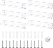 Pannelli Acrilici Sospesi - Set da 6 - Per Dischi da Vinile e Decorazione