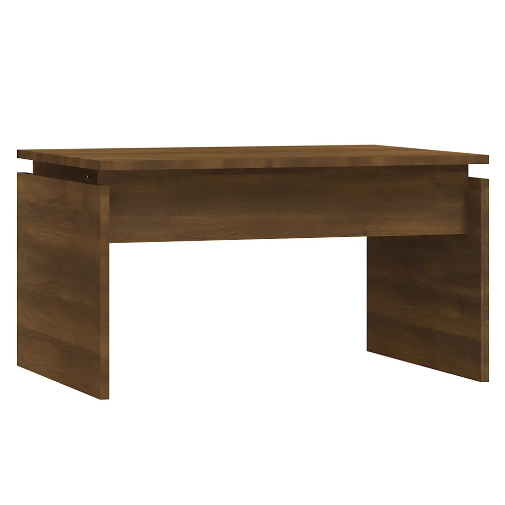 Tavolino da salotto | Tavolino da caff¨¨ | Tavolino da Soggiorno Rovere Marrone 68x50x38 cm in Multistrato
