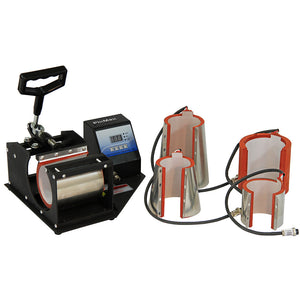 Bundle creativo PixMax con pressa per tazze e stampante Epson sublimazione