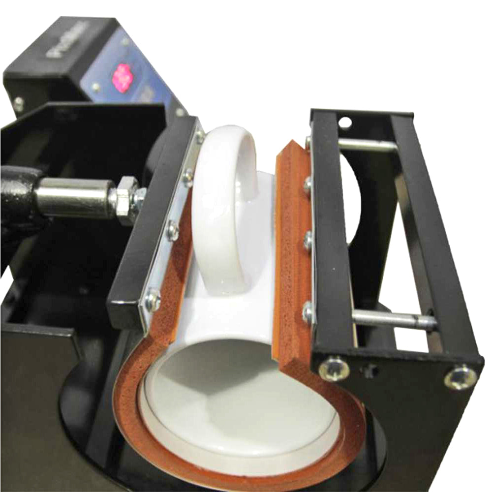 Pressa a Caldo per Tazze Bottiglie Termopressa Personalizza Borracce 5 Elementi