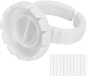 Accessorio per estensioni ciglia - Contenitore per colla ciglia - 100 pezzi - Otreibile - Accessorio per estensioni ciglia - Contenitore per colla ciglia - 100 pezzi - Modello:  - Capacità:  - Materiale:  - Dimensioni:  x  x  - Peso:  grammi