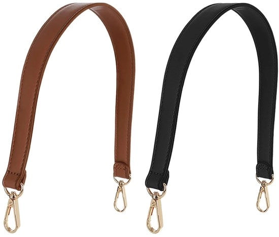 Bande di spalla sostitutive 2 pezzi - Accessori per borsa - Cinturino di spalla semplice - PU/Leggero - 48 x 2,5 cm