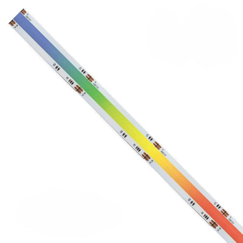 Striscia led COB IP20 5m RGB 12V 15W/MT