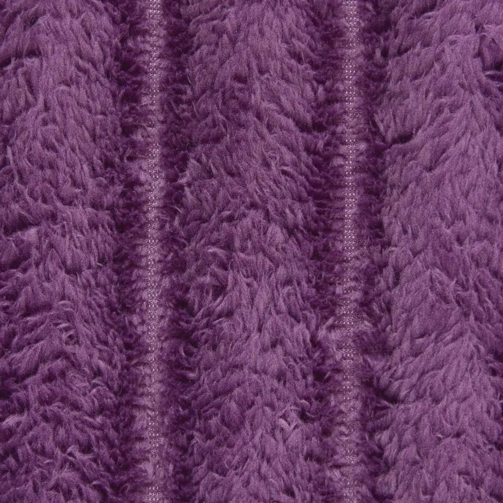 Coperte da Pile 6 pcs Viola 150 x 130 cm Panno