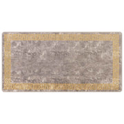 Runner in Moquette | Runner Tappeto MARSA Grigio 100 x 200 cm Poliestere e PVC
