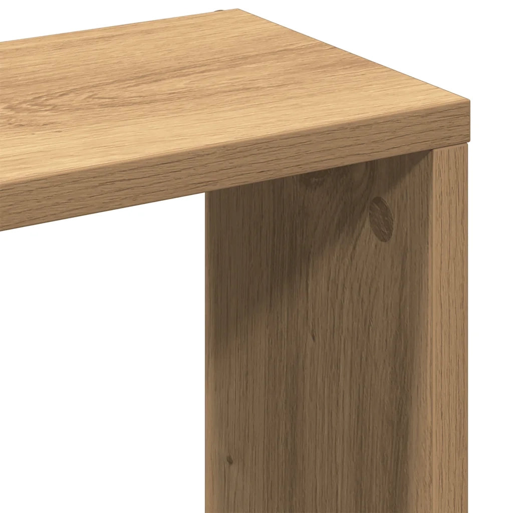 Mensola da parete Artisan Oak 36x16x90 cm in legno ingegnerizzato 862049