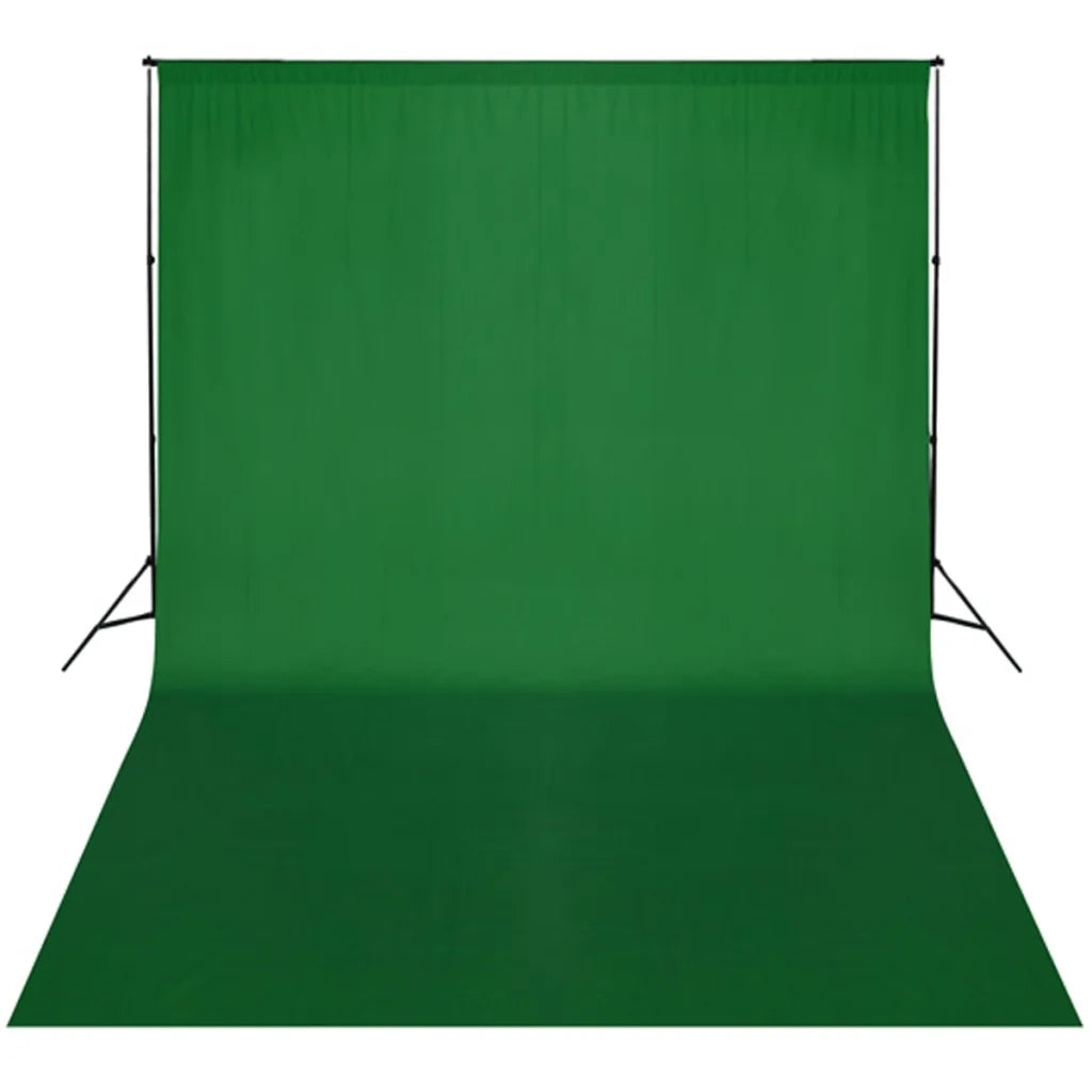Sistema Portafondali con Fondale Verde 300 x 300 cmcod mxl 87814
