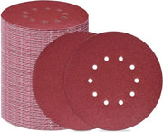 Nastro adesivo Velcro da 225 mm - 50 pacchi Disco abrasivo P40-P2000 per trapano per costruzione asciutta - Sander Giraffa collo lungo per parete (10 fori + senza fori)