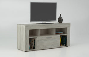 kit porta tv vision 135x41,5x60h bianco venato k083 cod:ferx.910