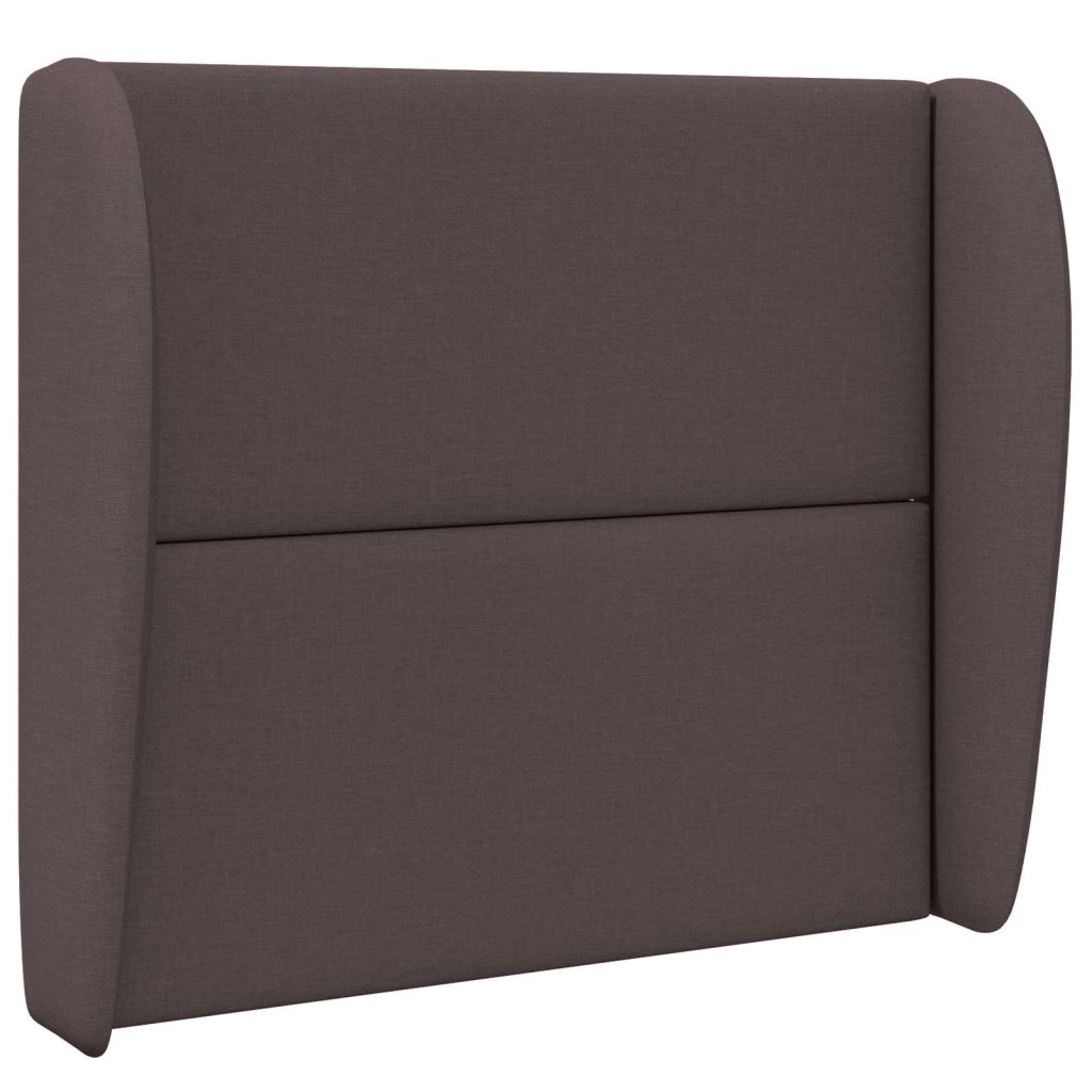 Orecchia della Testata Marrone 80 x 23 x 6 cm Tessuto 346559