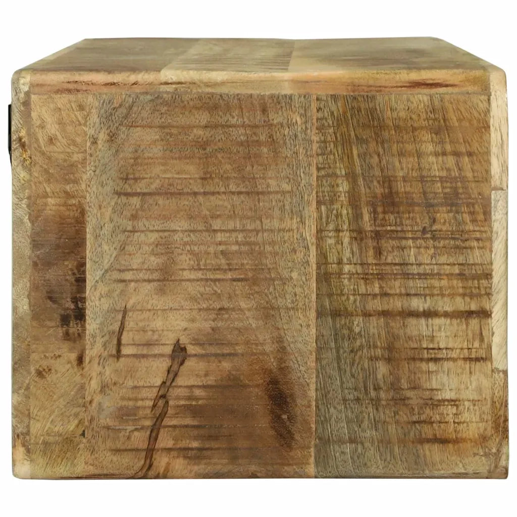 Mobile TV Marrone 80 x 30 x 25 cm Legno massello di mango 4104535
