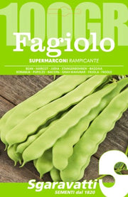 SEMI PER FAGIOLI fagiolo rampicante supermarconi - gr 250  - SGARAVATTI