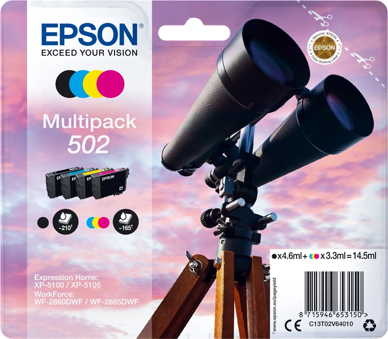 Epson Multipack 4-colours 502 Ink