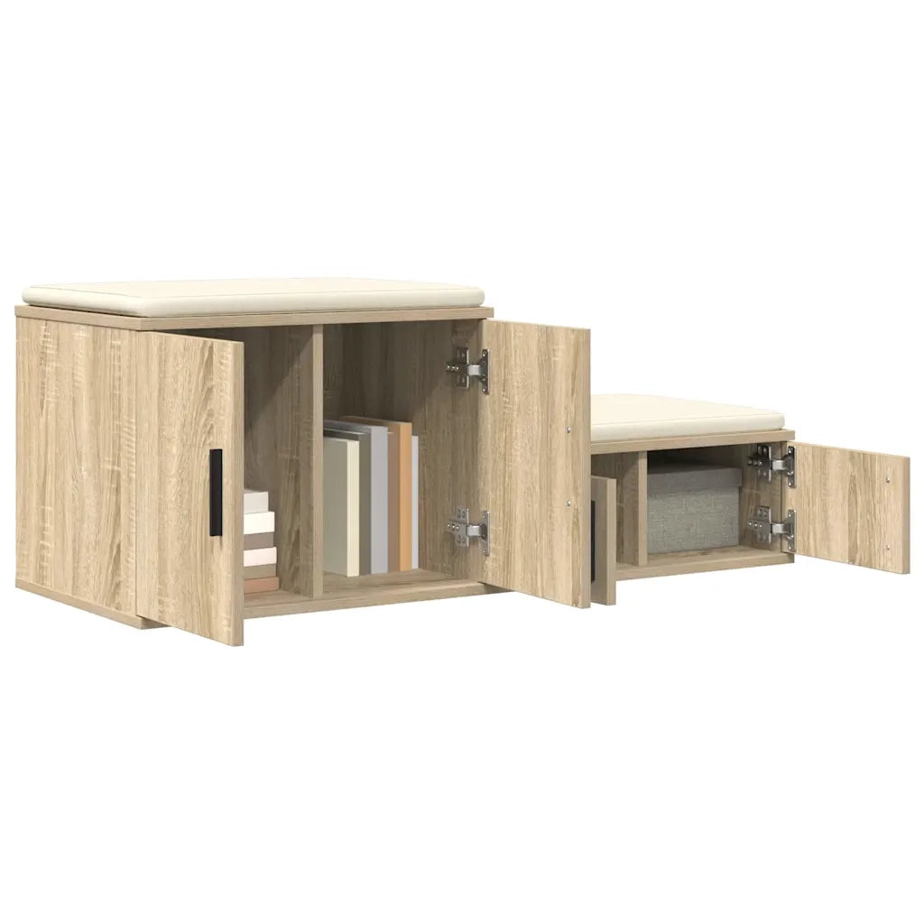 Armadio 2 pz Rovere Sonoma 127 x 41 x 40 cm Legno multistrato CFW3576328