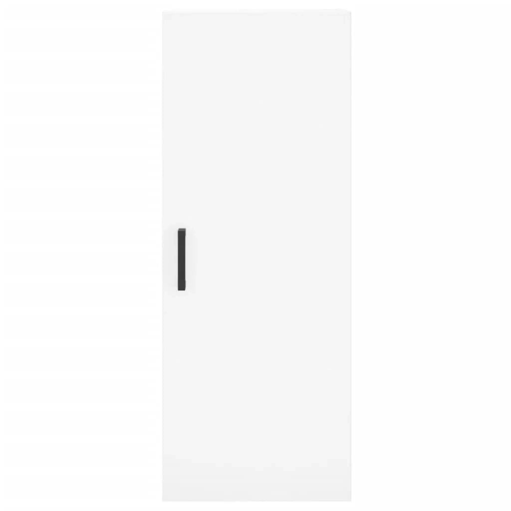 Buffet credenza cassettiera mobiletto mobile contenitore organizer cucina soggiorno salotto alto 34,5 x 34 x 180 cm legno ingegnerizzato bianco 02_0032368