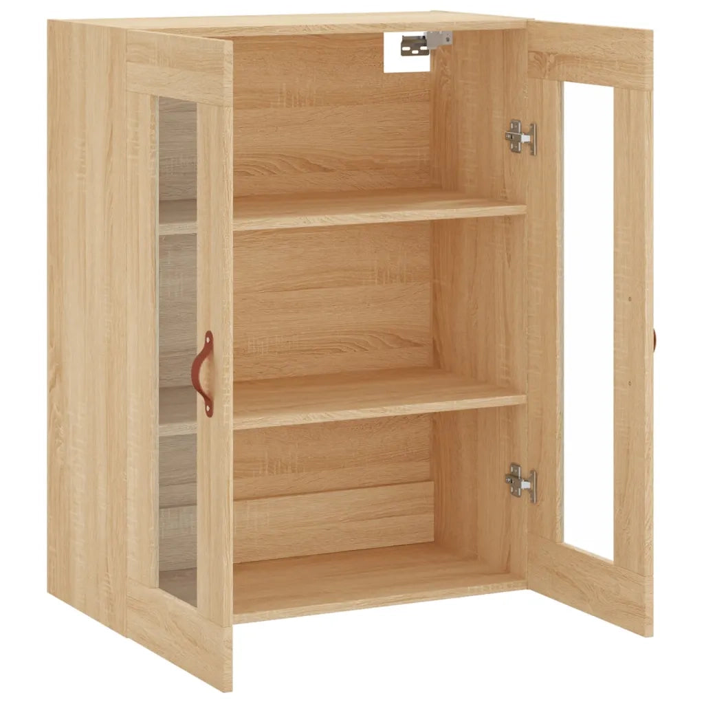 Mobile a Parete Rovere Sonoma 69,5x34x90 cm 828455
