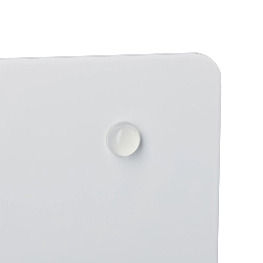 Portasciugamani da terra 88 cm design moderno acciaio bianco 13_0002278