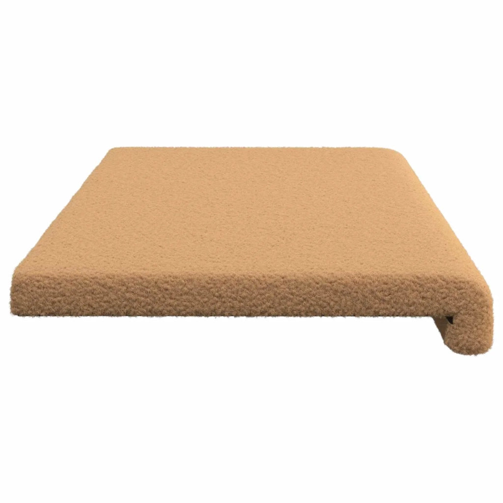 Cuscino per panchina Tessuto Sherpa Beige Profondità 35 cm 42043385
