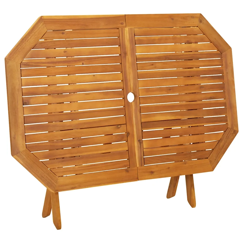 Set da Pranzo da Giardino 5 pz in Legno Massello di Acacia 3086996