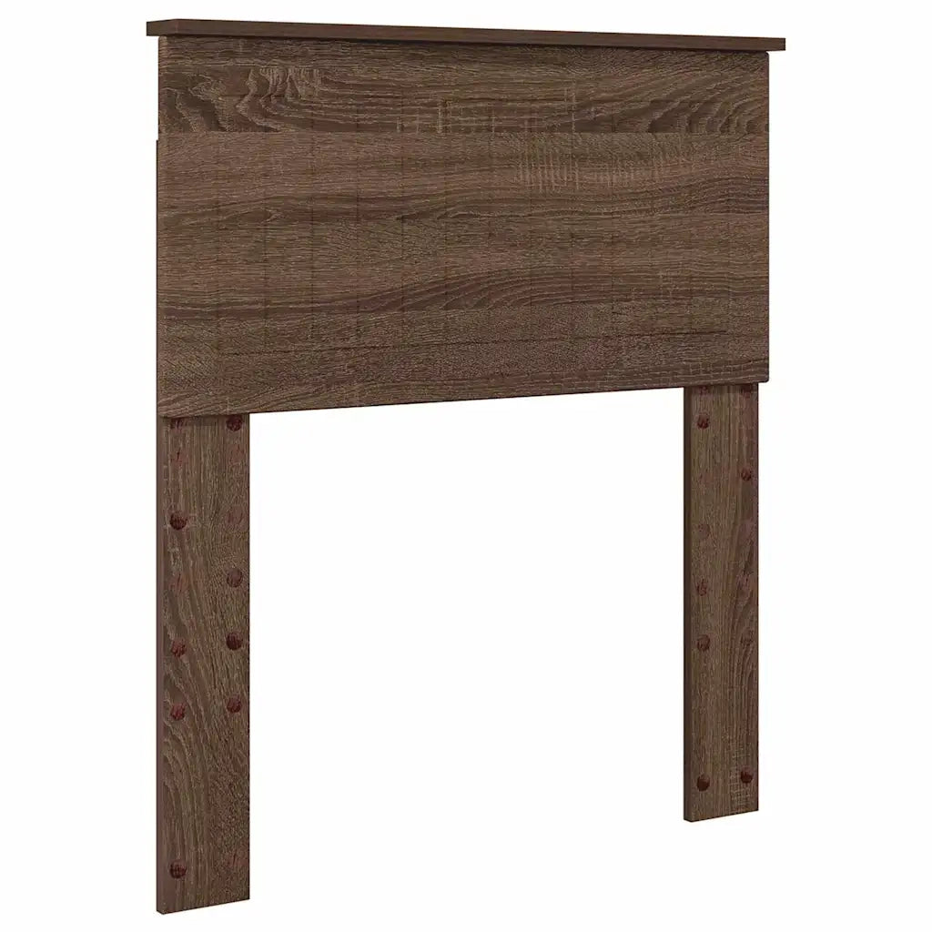 Testiera-Testata-Testiera Decorativa Rovere Marrone 75 cm Legno multistrato 131653