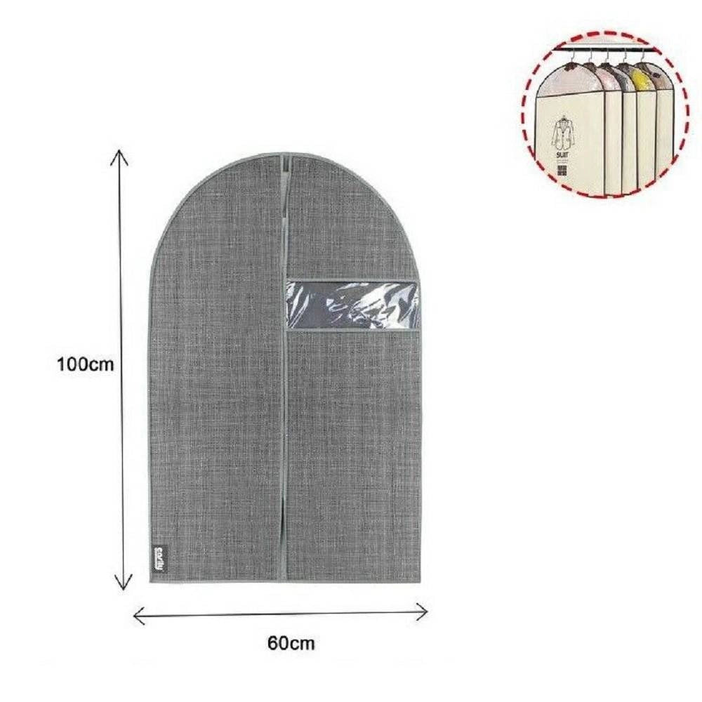 Trade Shop - Custodia Tessuto Copriabito Porta Abito Vestito Giacca Viaggi 60 X 100 Cm 69707 -