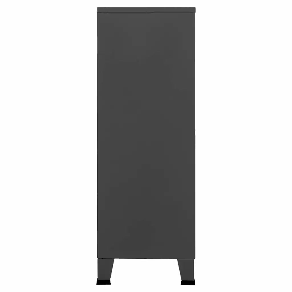 Classificatore Industriale Antracite 75x40x115 cm in Metallo cod mxl 53902