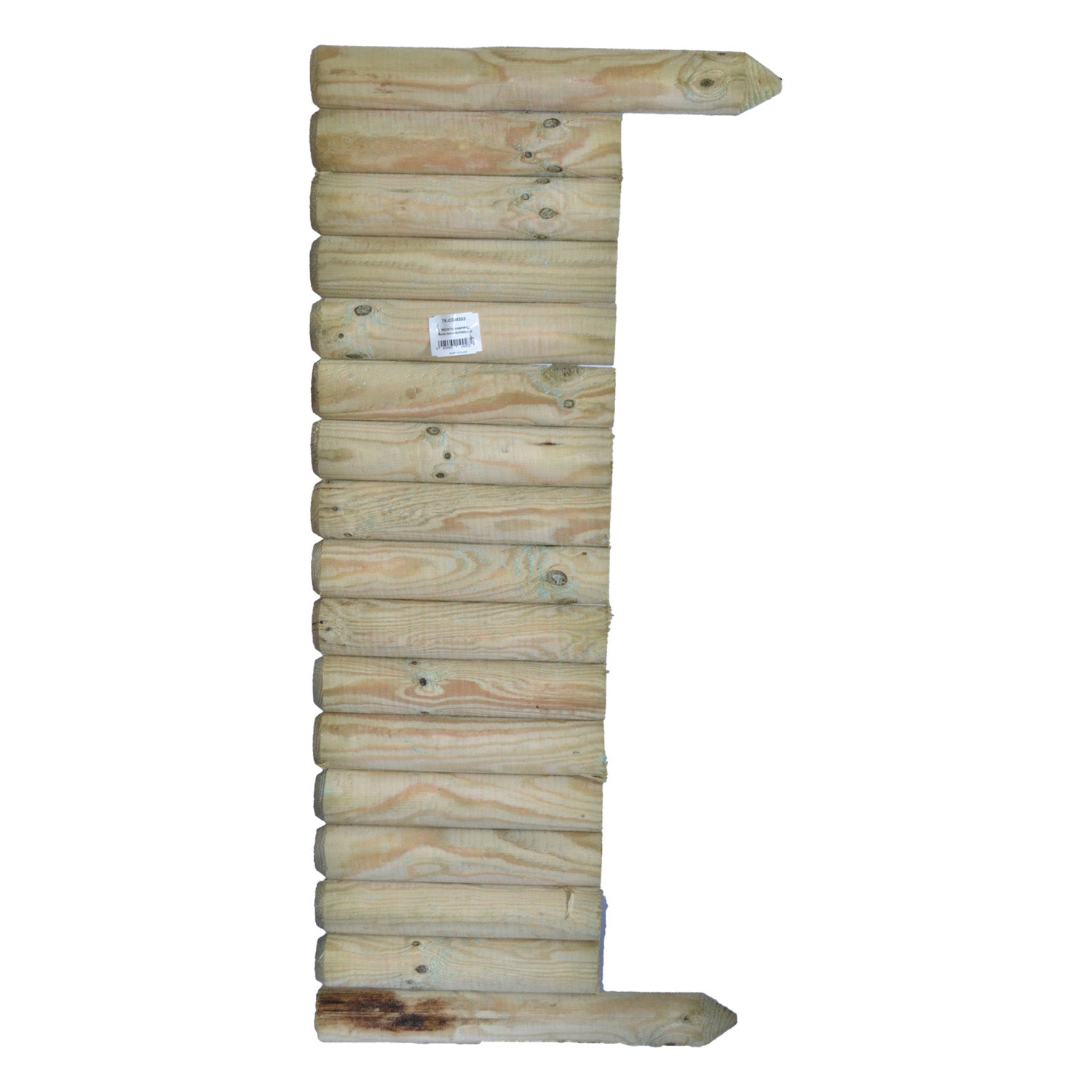 TRALICCIO RECINZIONE VAMPIRO IN LEGNO DI PINO IMPREGNATO IN AUTOCLAVE 100 x 45/30 cm