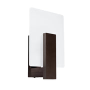 Applique moderna legno wenge Norkka E14 10W Pure Lume
