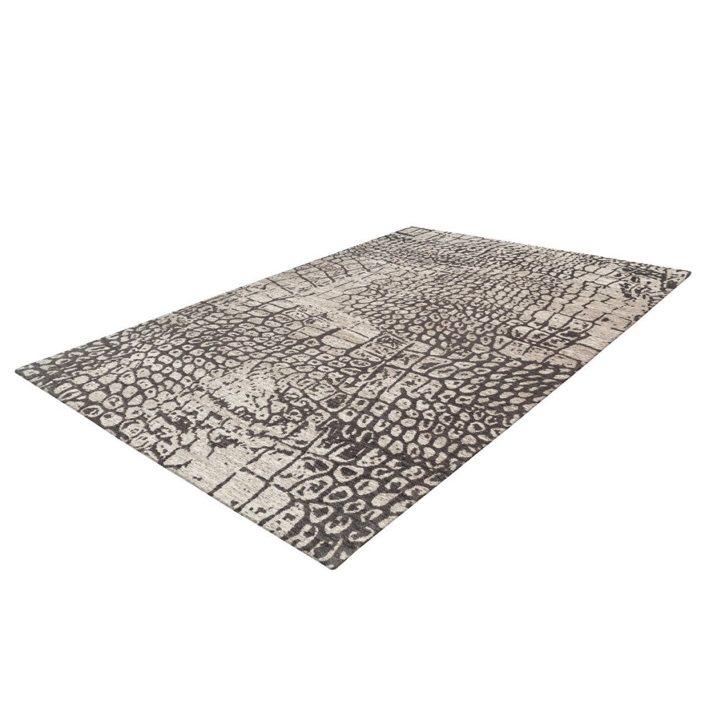 Tappeto moderno Davis 300 in poliestere grigio