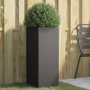 Fioriera Nera 32x29x75 cm in Acciaio 841571