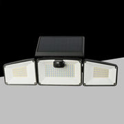 Trade Shop - Applique Solare Con Sensore Lampada Parete Led Da Esterno Ip65 Luce Fredda 6500k Ewf-07t-f -