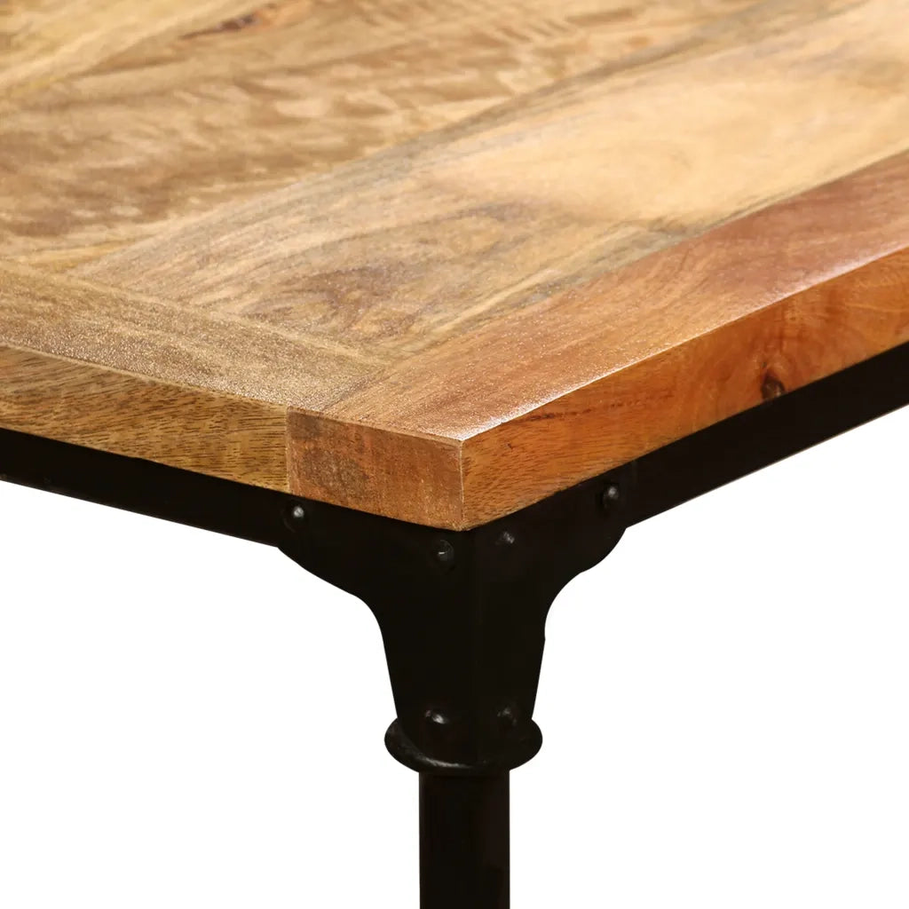 Tavolo da Pranzo in Legno Massello di Mango 180 cm     cod mxl 15985