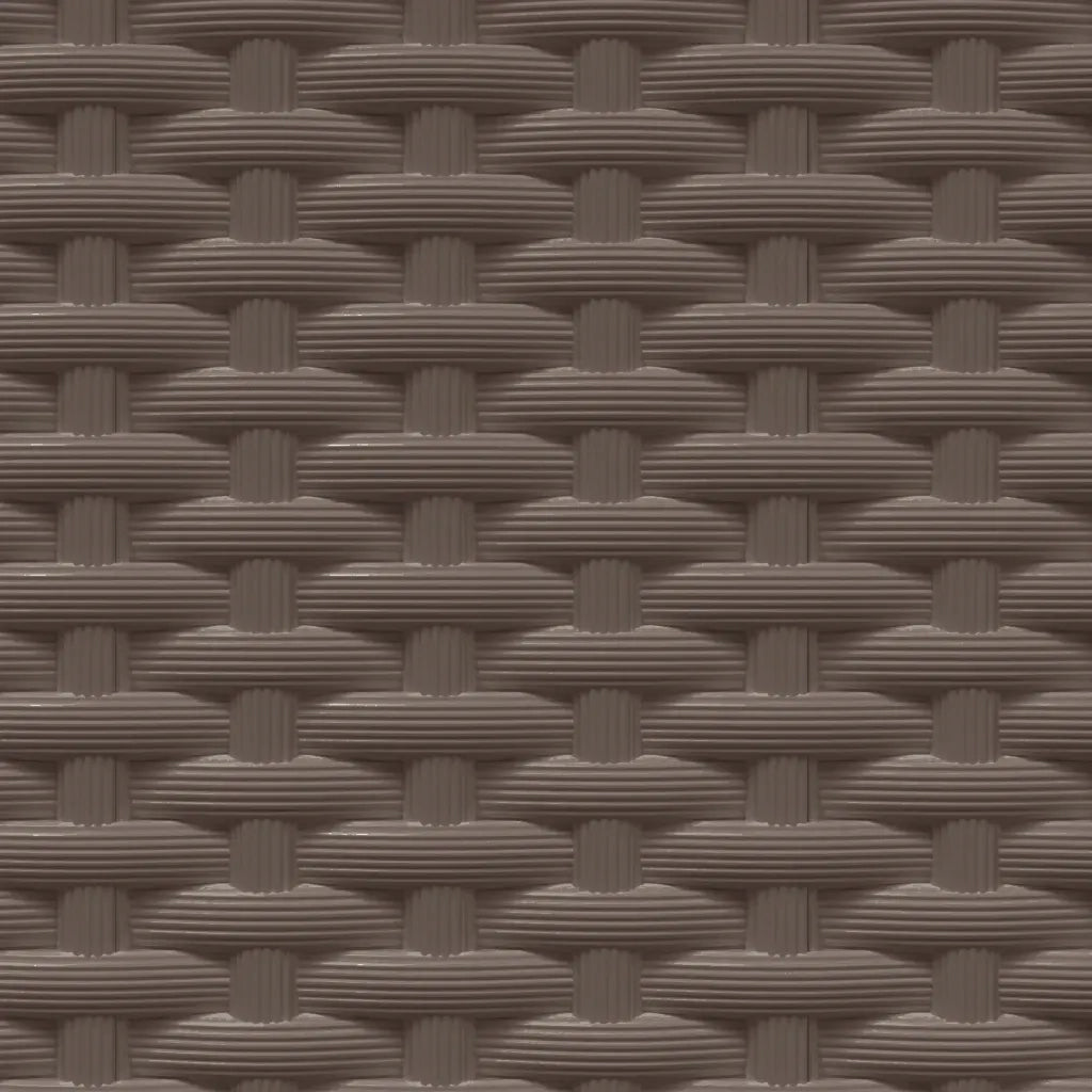 Fioriere 4 pz Marroni 30x30x37 cm in Polipropilene 364189