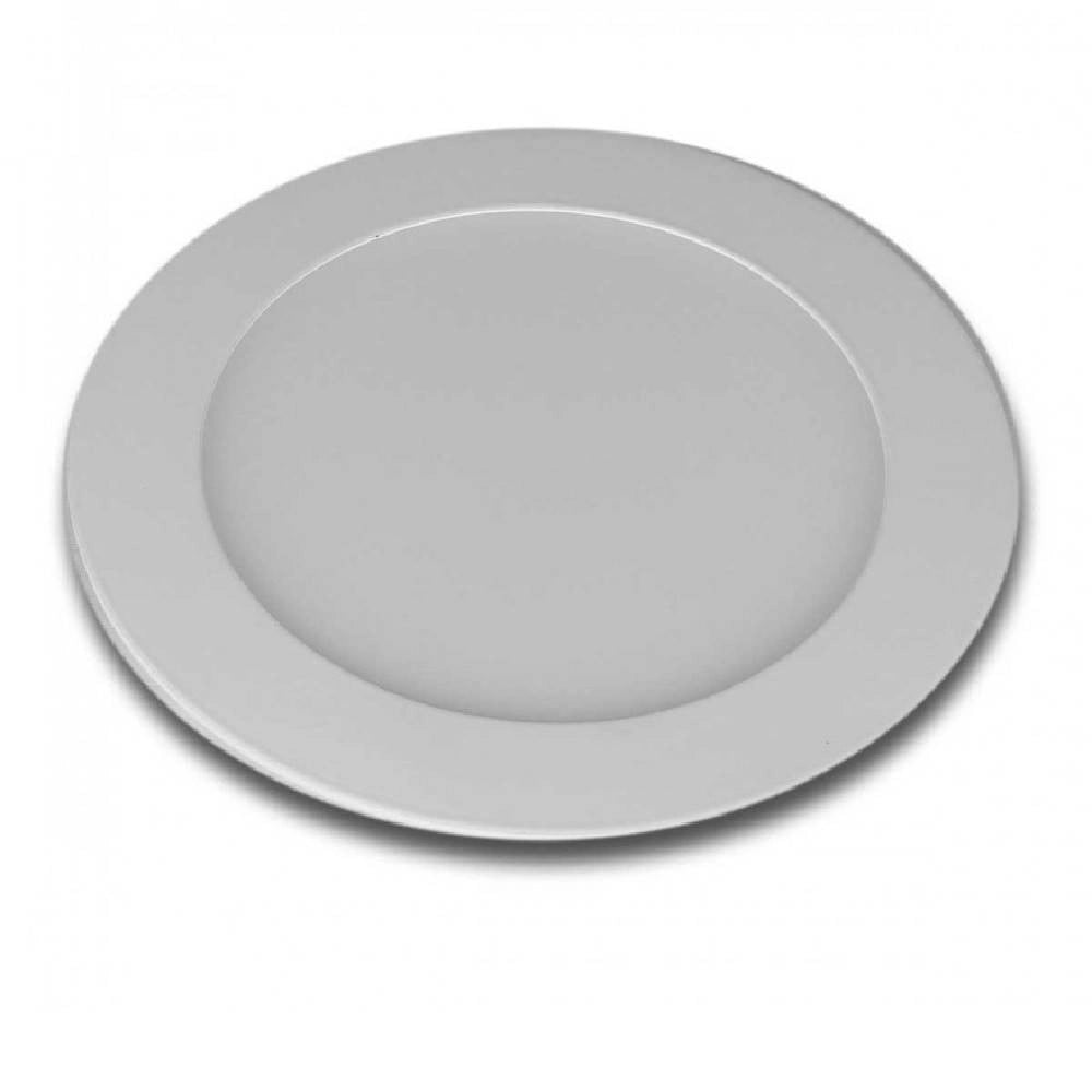 Trade Shop - Pannello Led Slim 3w Incasso Rotondo In Pvc Bianco Caldo Freddo Naturale P73at -