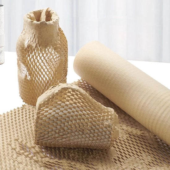 Papier per avvolgimento con bolle ecologico da 30cm x 100m per spostamenti e spedizioni