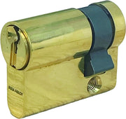 Assa Abloy CILINDRO MONOPROFILO SAGOMATO GEMMA Ottone Lucido mm. 40 (30-10) 10.00 pz