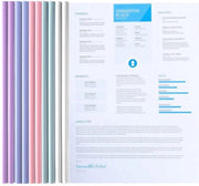 Documentario A4 - Cartellino di Documentazione Transparente - 10 Fogli di Carta Plastica - Cartellino per Documenti - Materiale PP Duraturo - Alta Transparenza