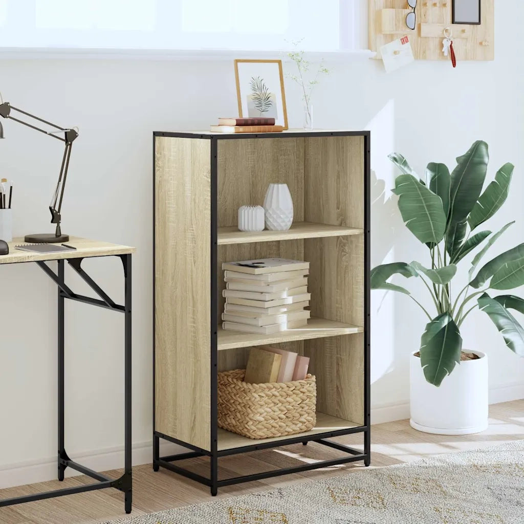 Libreria Rovere Sonoma 60x35x107,5 cm in Legno Multistrato