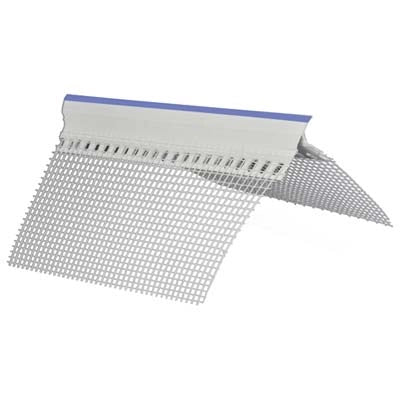 PARASPIGOLO INTONACO GOCCIOLATOIO + RETE - MM 100X100 H.CM 250- 5 pezzi