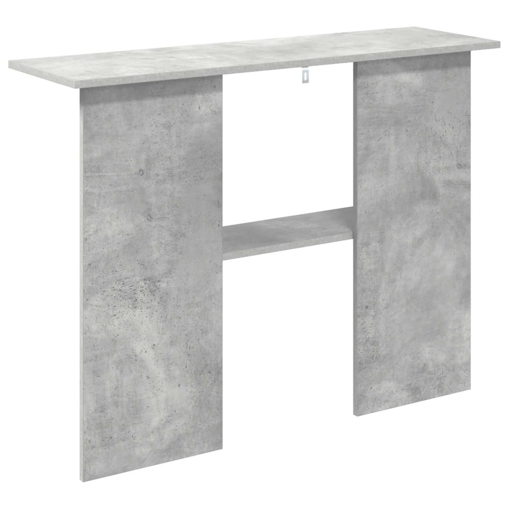 Tavolo consolle Grigio Cemento 100 x 30 x 75 cm 8001178