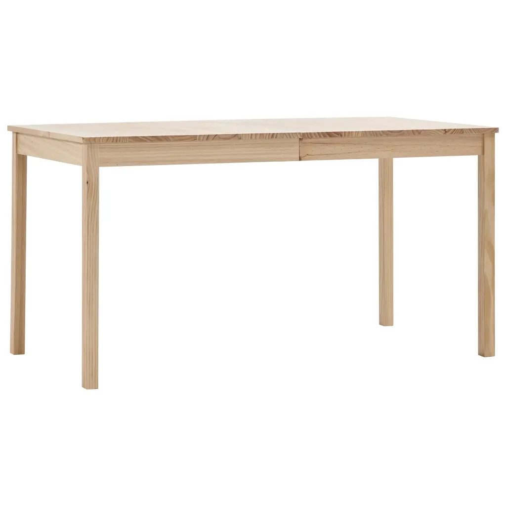 Tavolo da Pranzo 140x70x73 cm in Legno di Pino cod mxl 25475