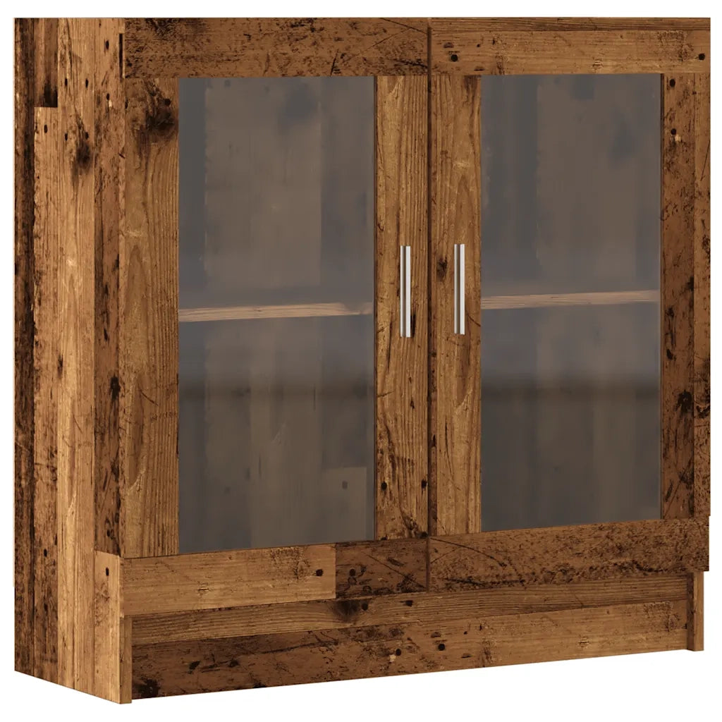 Libreria-Scaffale per Libri-Mobile di Stoccaggio Legno Antico 82,5x30,5x80 cm in Truciolato 772553