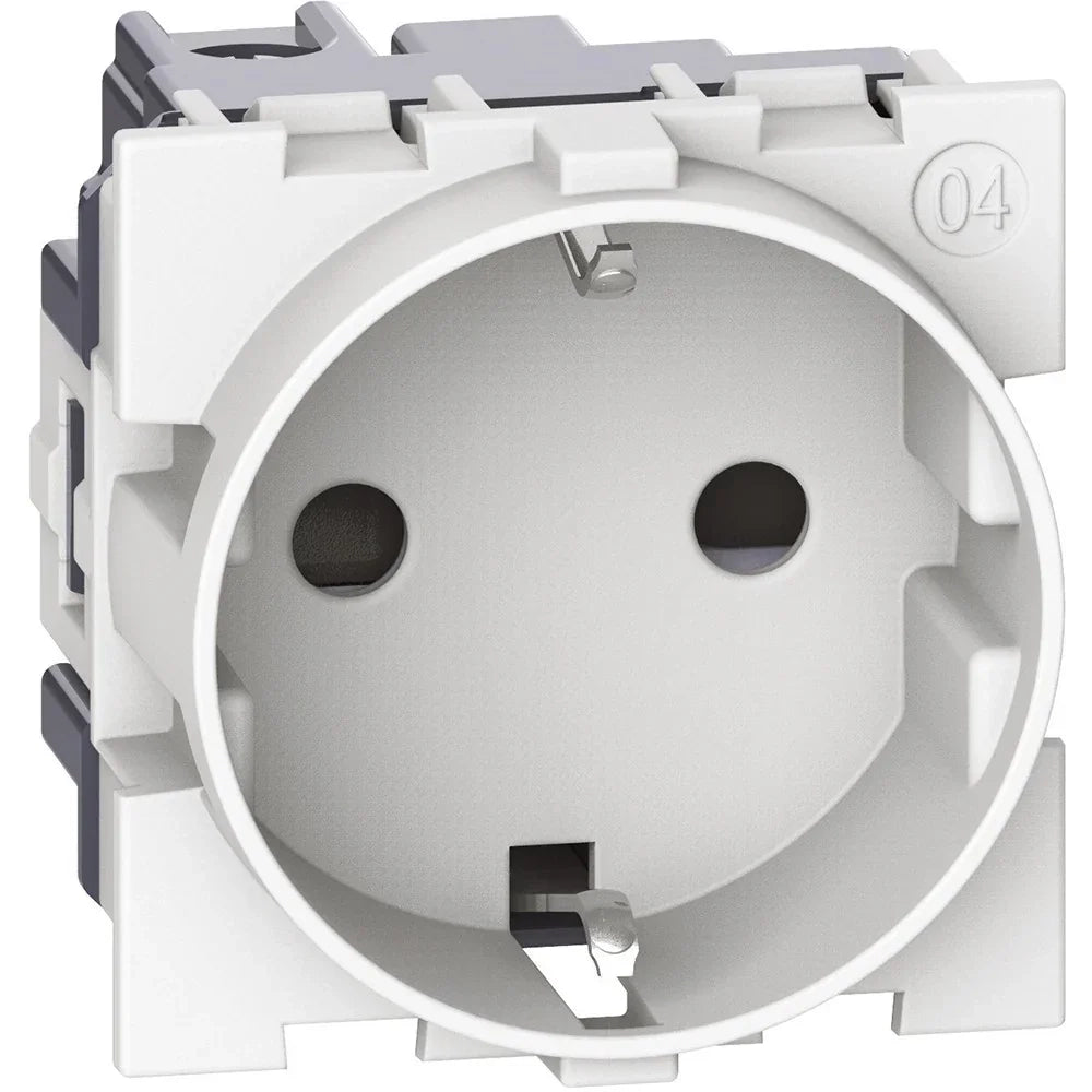 Presa Standard Tedesca Bticino Living Now colore Bianco KW4141