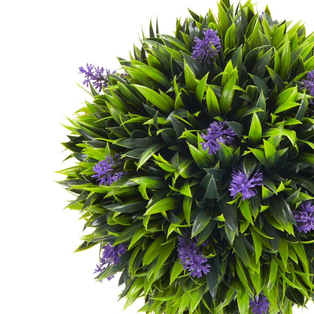 Pianta di lavanda artificiale, set da 2, piante artificiali, pianta da interno in vaso da 60 cm, albero artificiale con muschio artificiale per uso