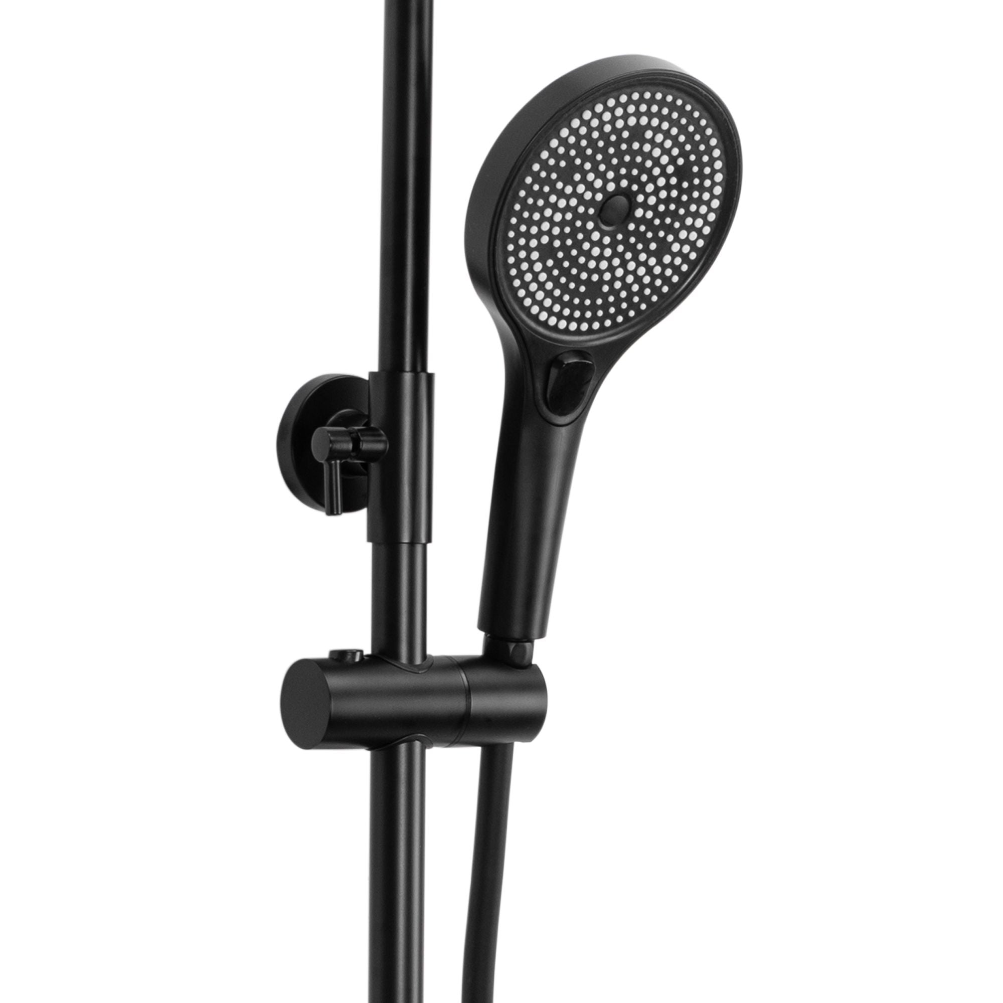 Set Doccia Rea Rebel Black Matt